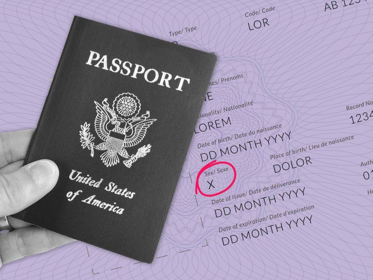 Pasaportes de EE. UU. tendrán opción ‘X’ para personas transgénero y no binarias