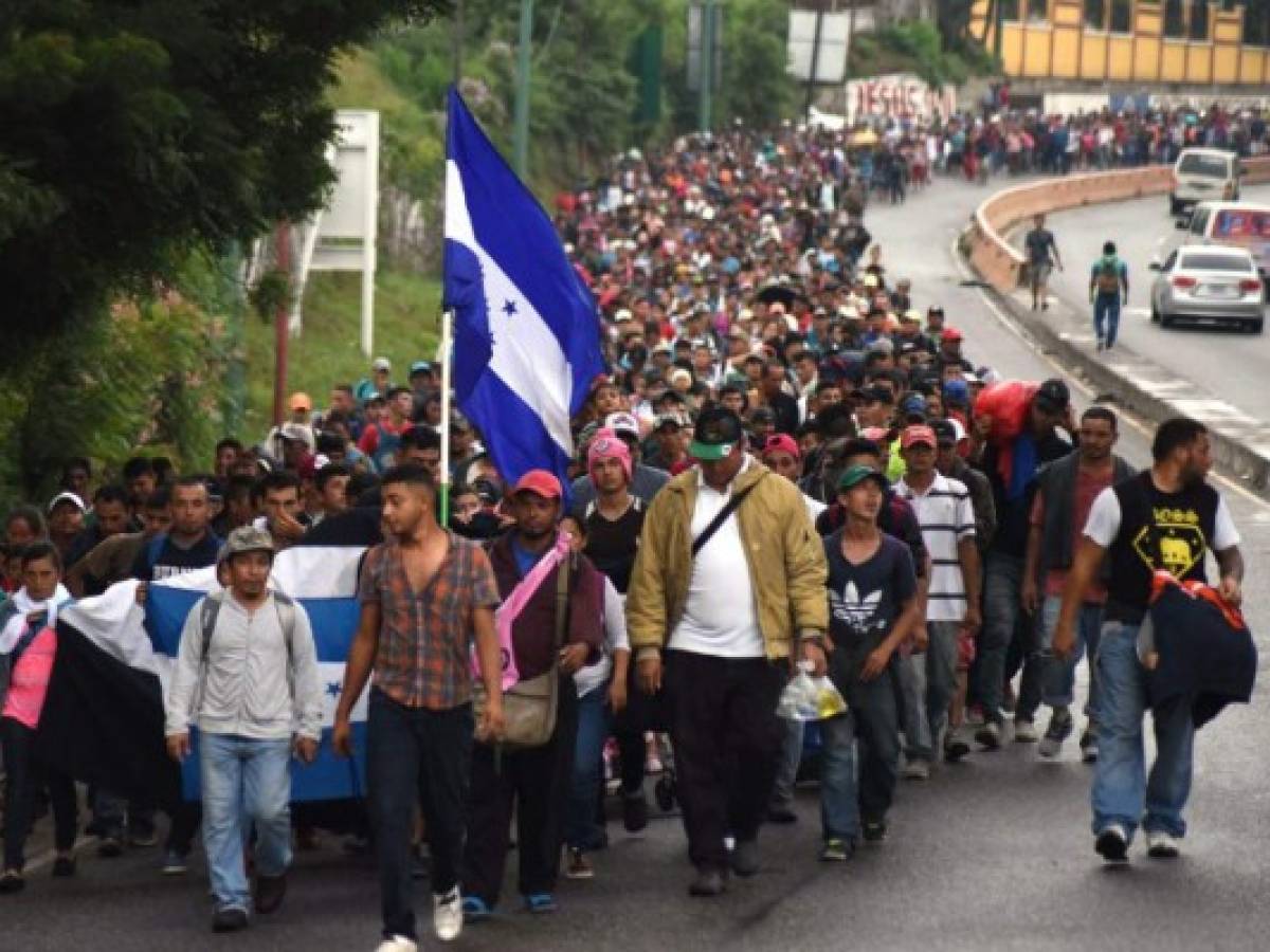 EEUU pide a hondureños no migrar, El Salvador cierra el paso