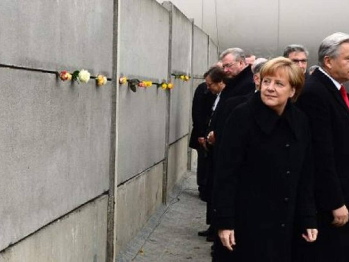 Se celebró 25 aniversario de la caída del Muro de Berlín