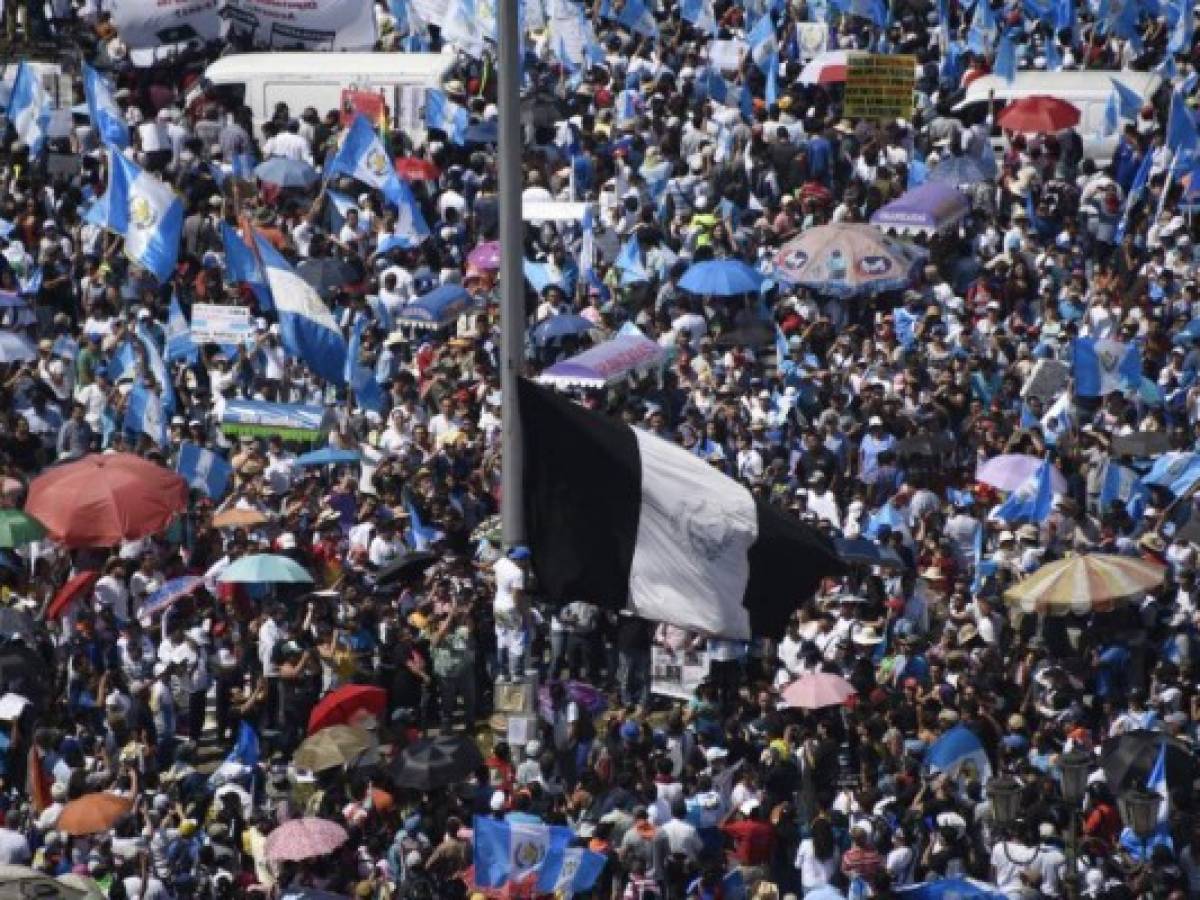 Guatemala: La Plaza se convirtió en un mosaico humano