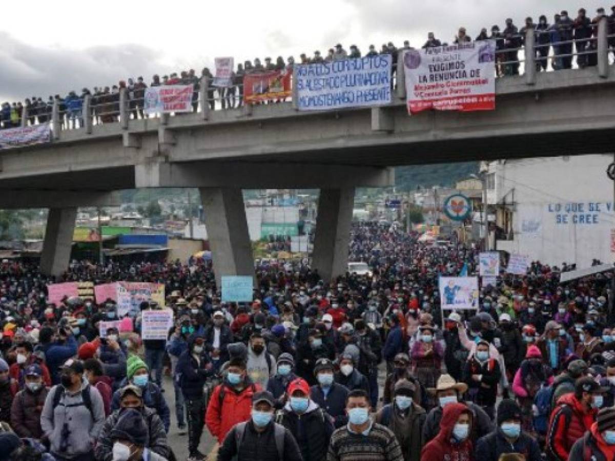 EEUU: Protestas en Guatemala reflejan importancia que ciudadanos le dan a gobernanza