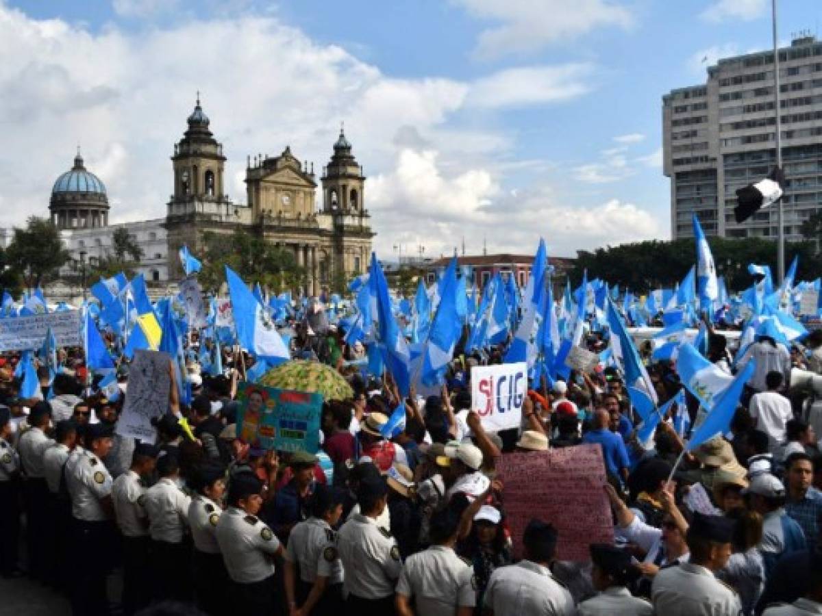 Guatemala: La Plaza se convirtió en un mosaico humano