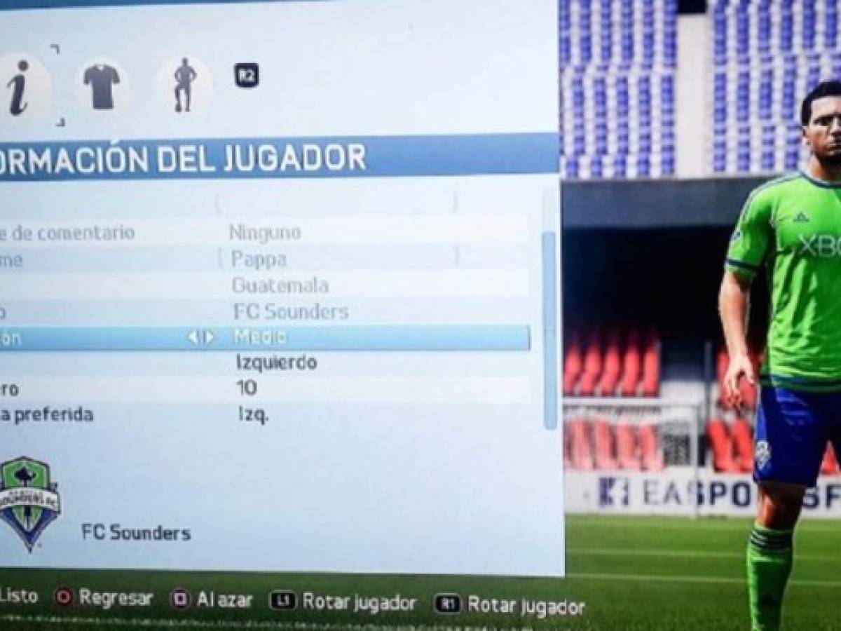 Cuatro chapines 'juegan' en FIFA 16