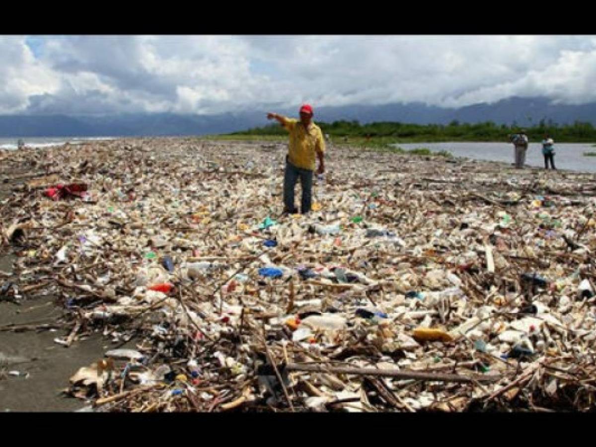 Guatemala: Colapso en biobarda en río Motagua agrava acumulación de basura en playas