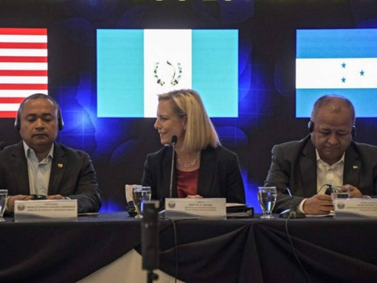 Países del Triángulo Norte firman compromiso con EEUU para combatir trata