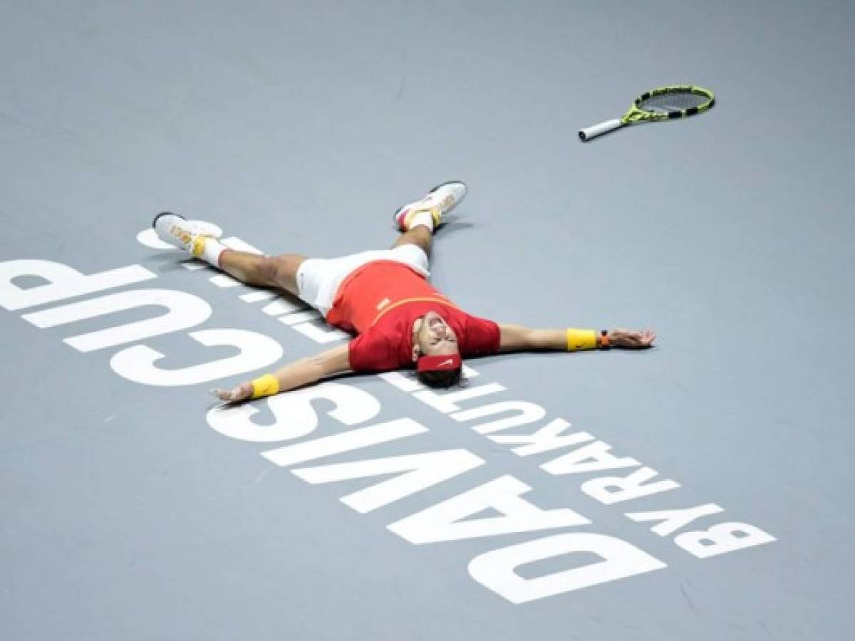 Rafa Nadal llevó a España a su sexta Copa Davis