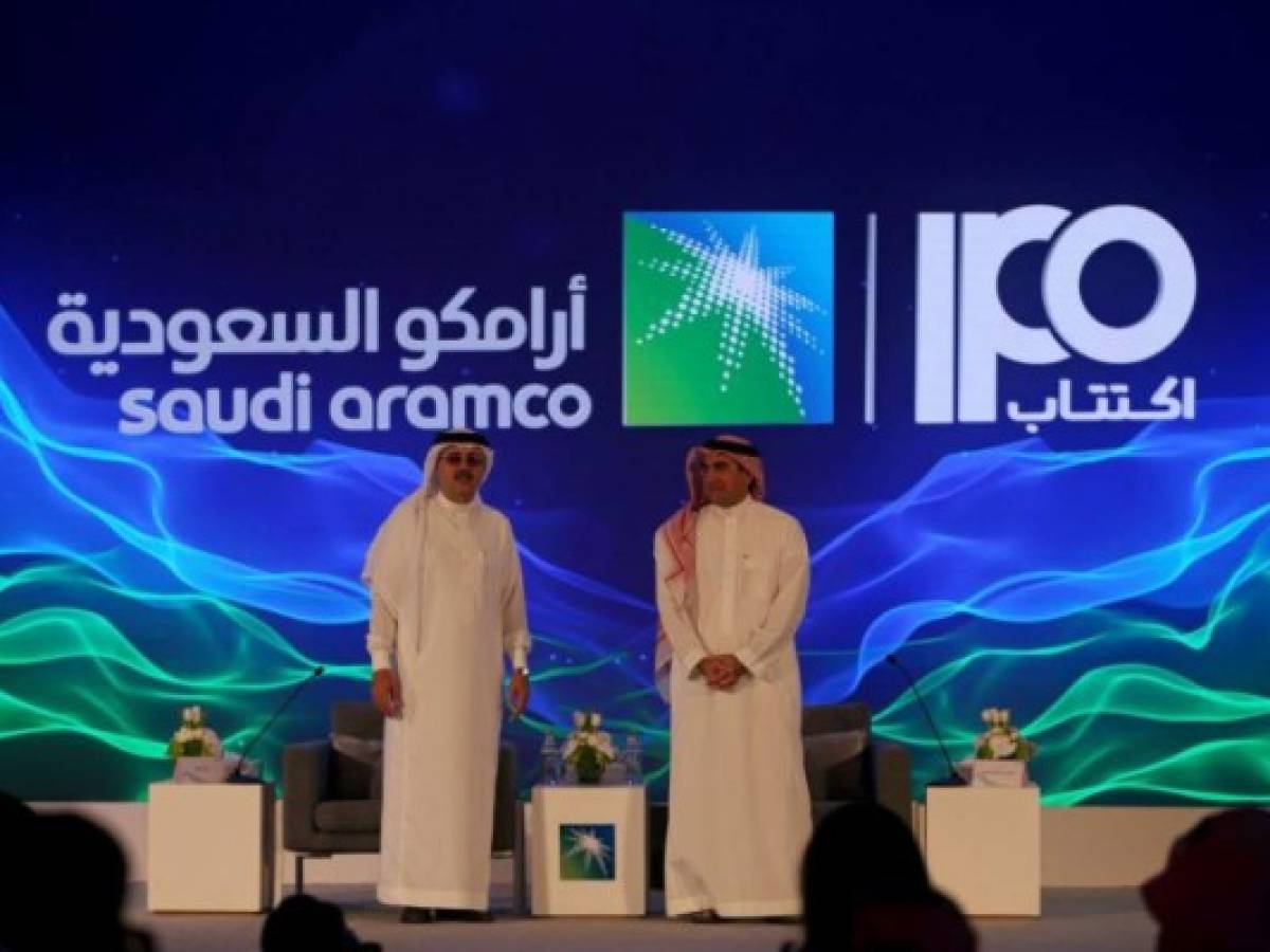 OPI de Aramco atrae licitaciones que llegan a US$44.300 millones