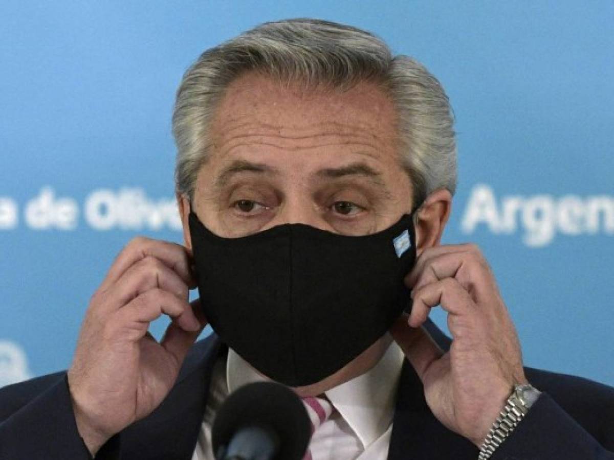 Presidente argentino positivo a covid-19 a más de un mes de vacunado
