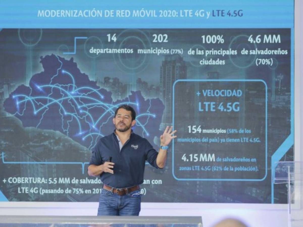 Tigo El Salvador inaugura su red LTE 4.5G