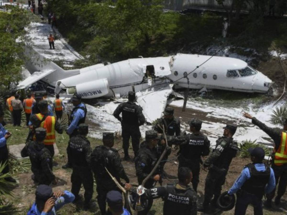 Seis estadounidenses heridos en accidente de avión en Honduras