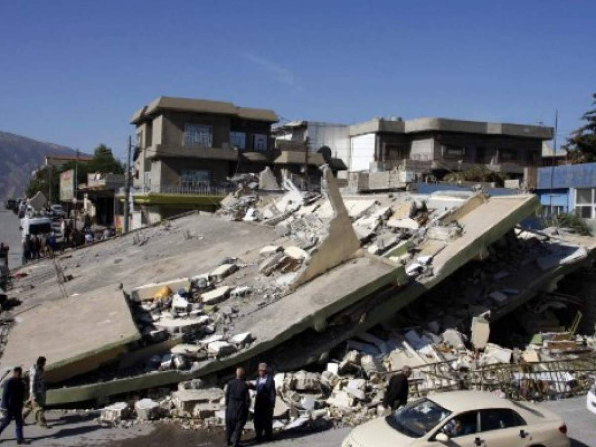 Terremoto en Irán e Irak, el más mortal del año