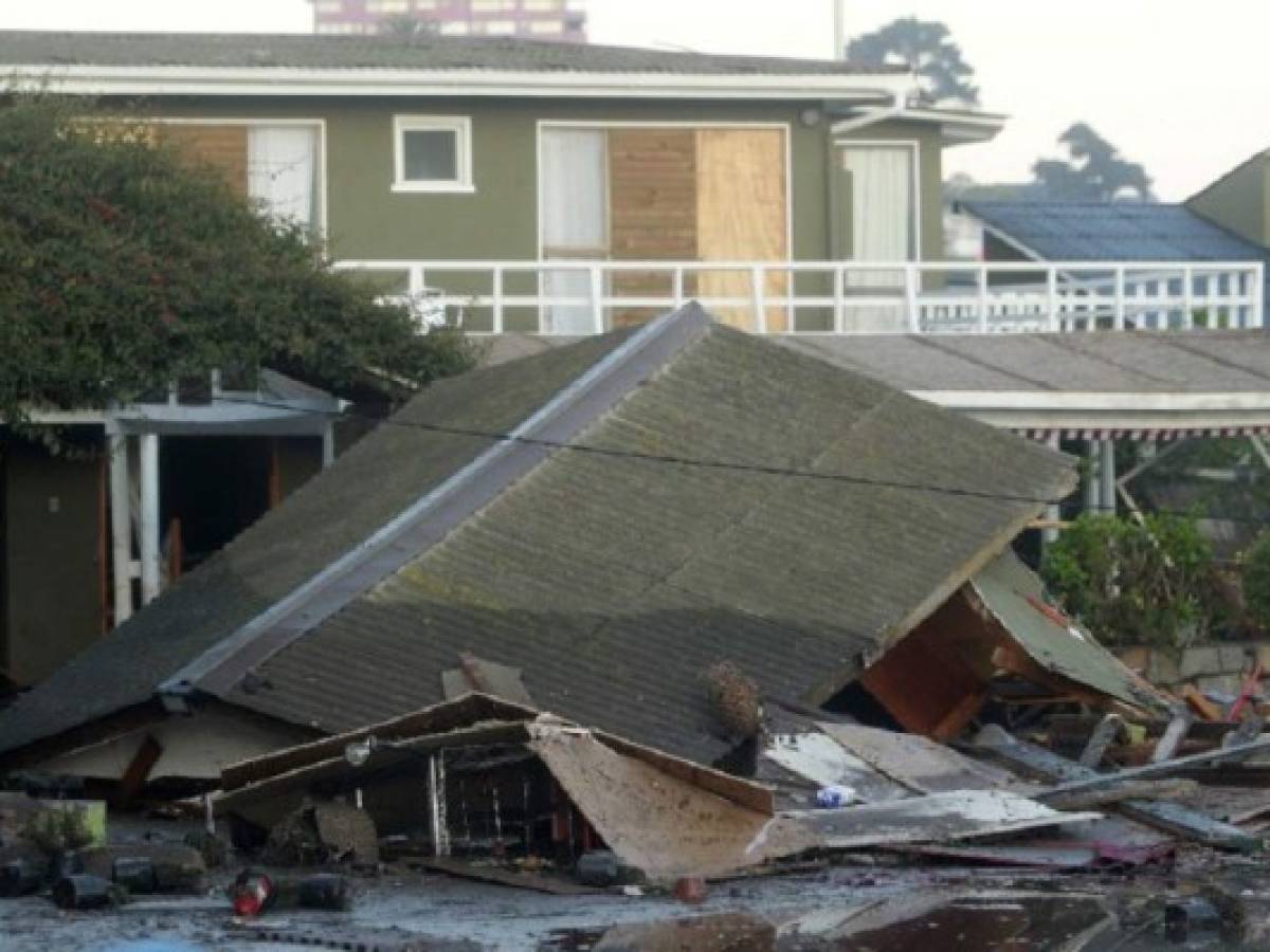 Tres minutos de horror y noche de pesadilla por terremoto en Chile