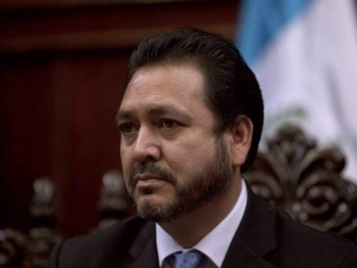 Cae expresidente del Congreso chapín por tráfico de influencias