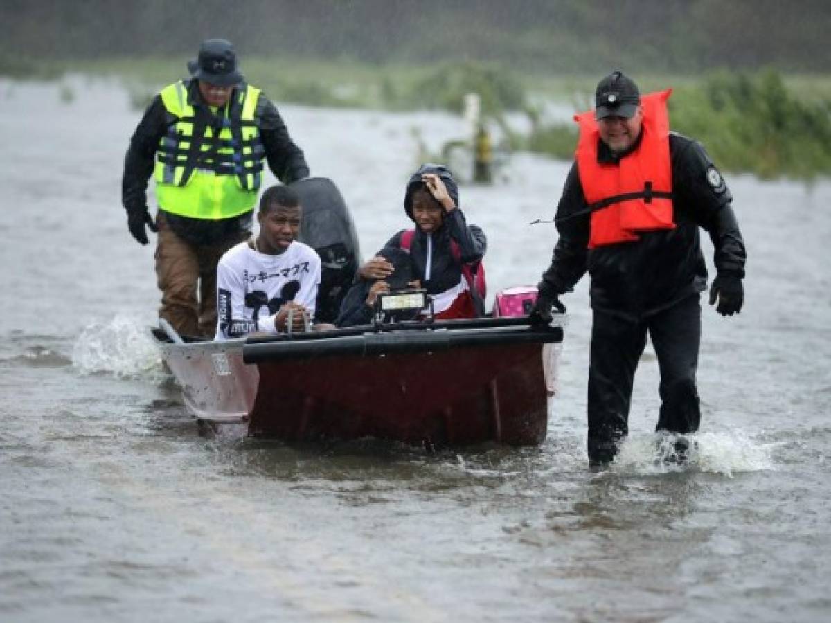 El Huracán Florence impacta en la costa este de EEUU