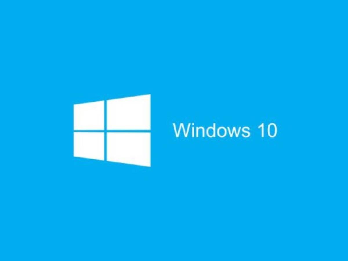 Windows 10Windows 10 (Foto de ARCHIVO)24/4/2019