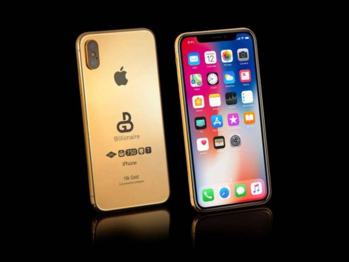 ¿Quiere un iPhone de 2018 cubierto en oro? Pague US$127.000
