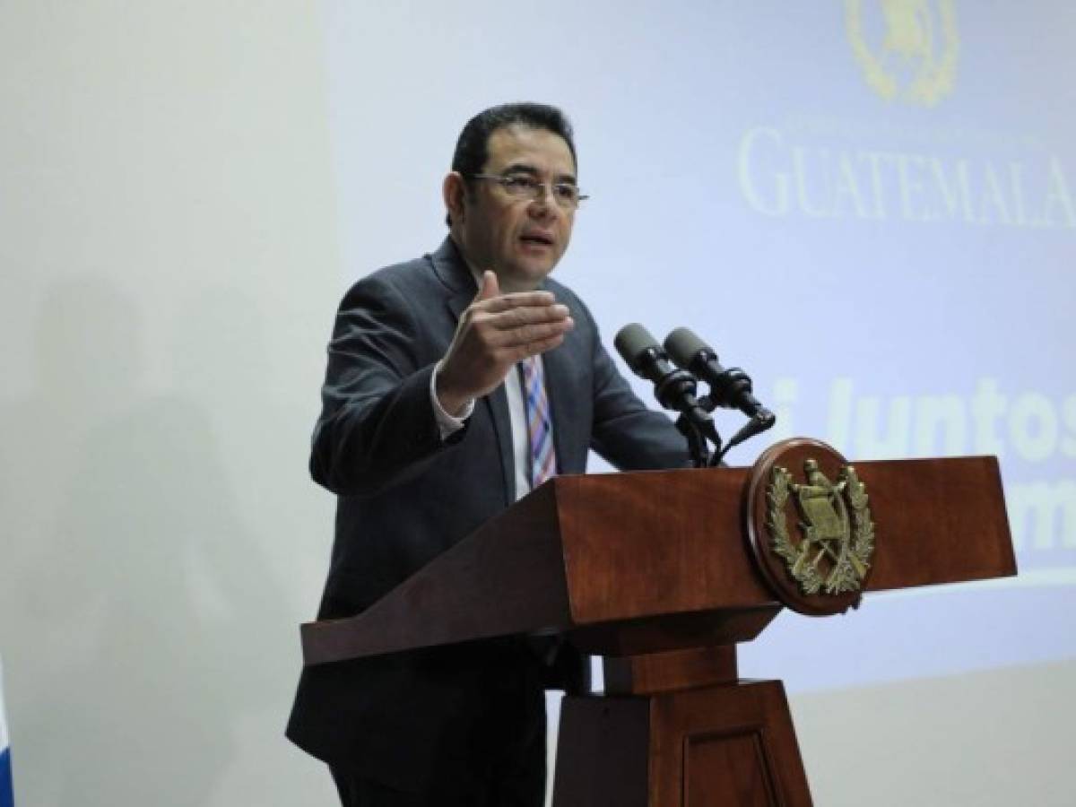 Presidente Morales agrava percepción de corrupción en Guatemala