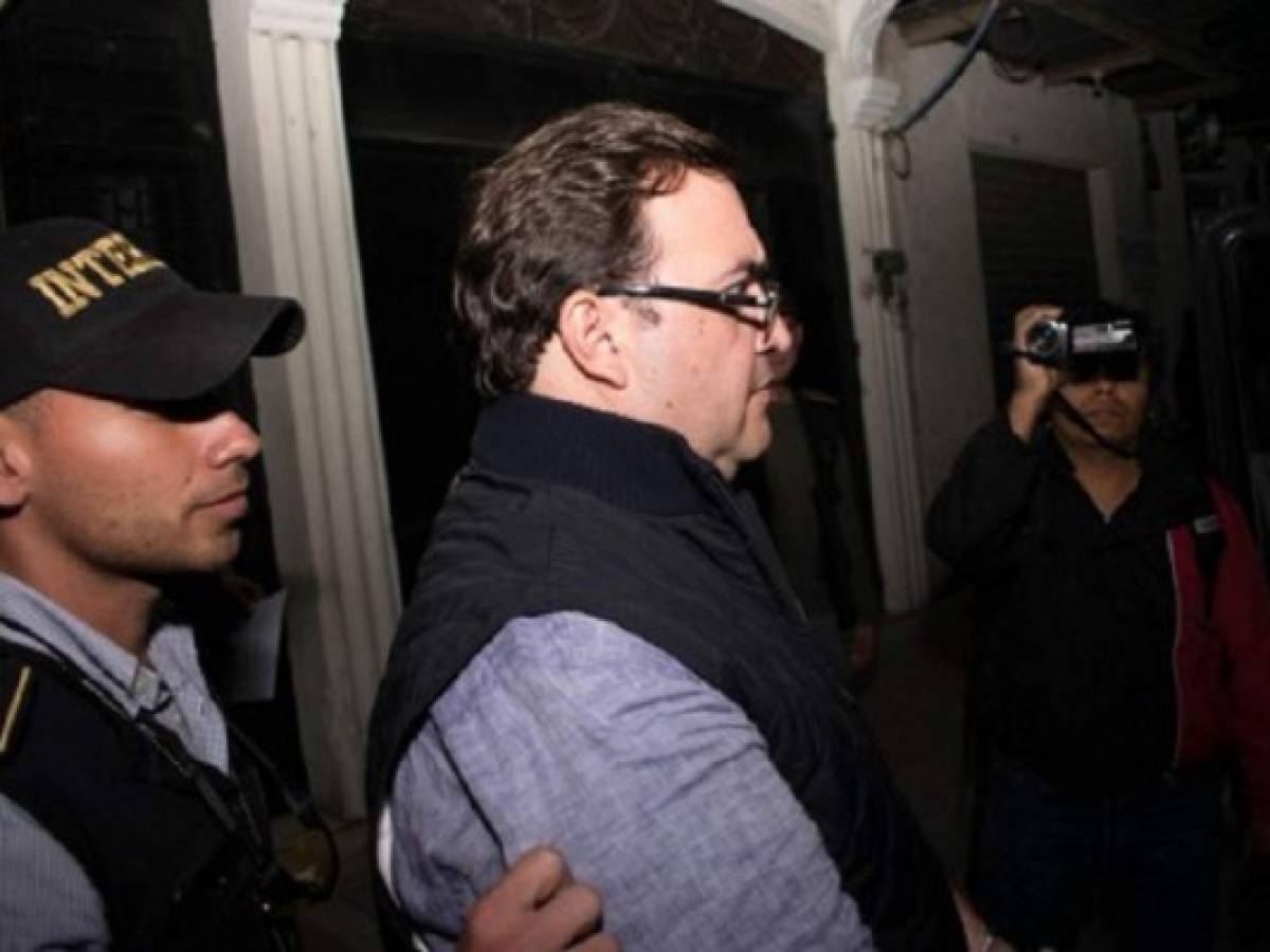Trasladan a Ciudad de Guatemala a Javier Duarte