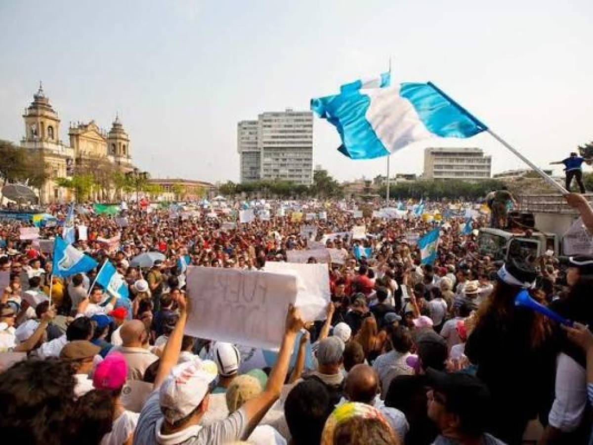 Anuncian tres días de marchas para rechazar elecciones en Guatemala