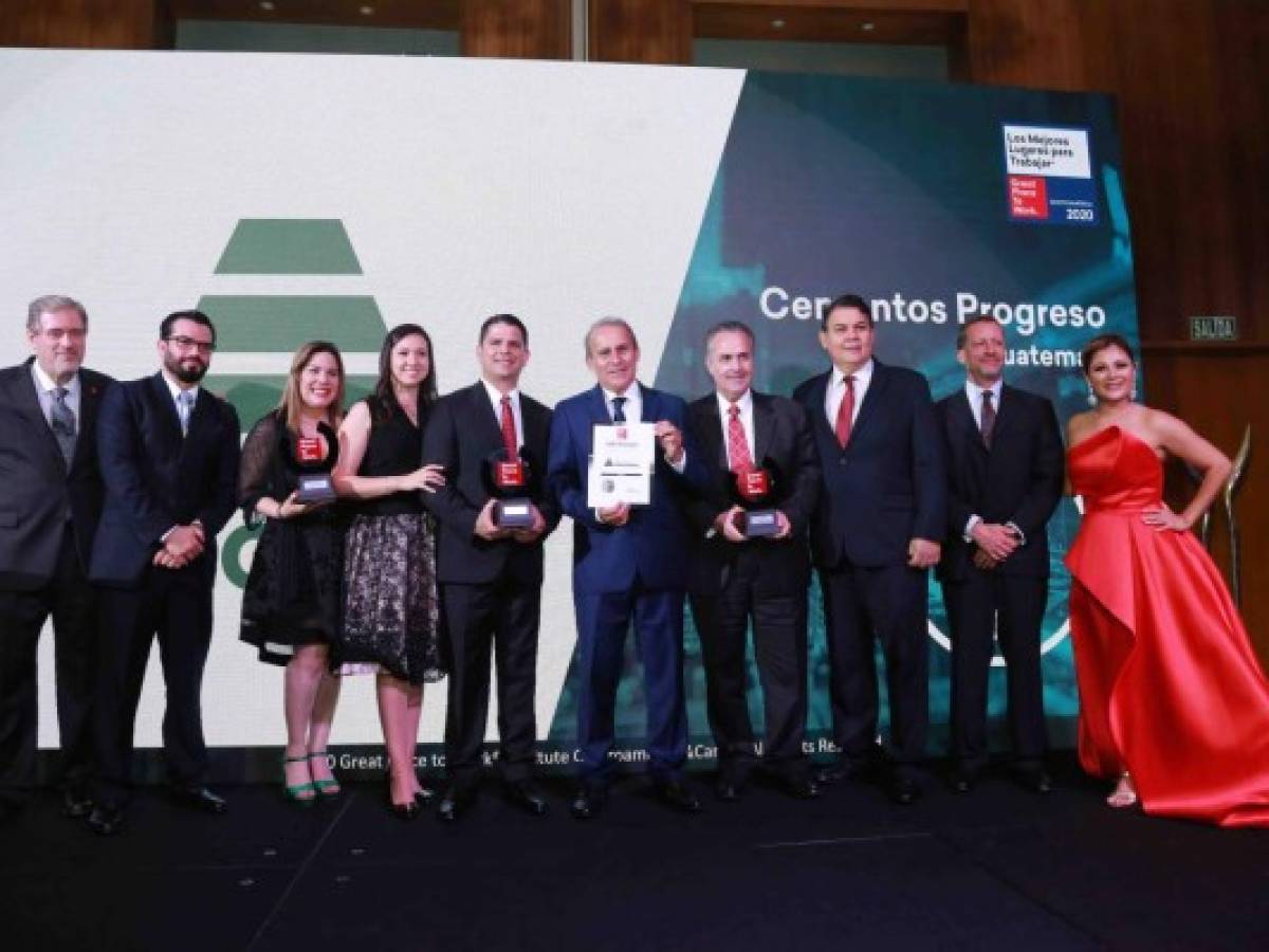 FOTOGALERÍA: Así se vivió la gala de Los Mejores Lugares para Trabajar en Centroamérica 2020