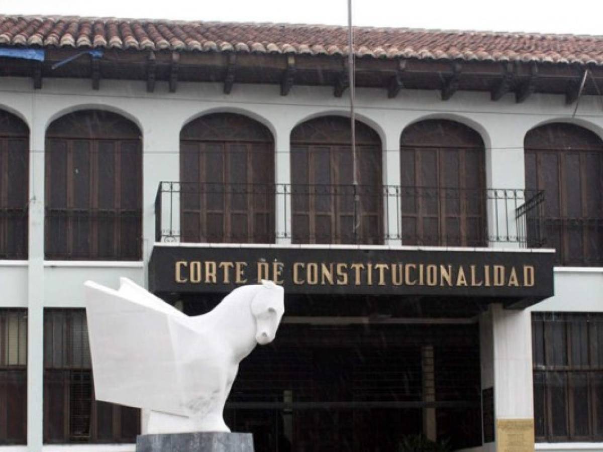 Guatemala: Corte de Constitucionalidad suspende elección de magistrados