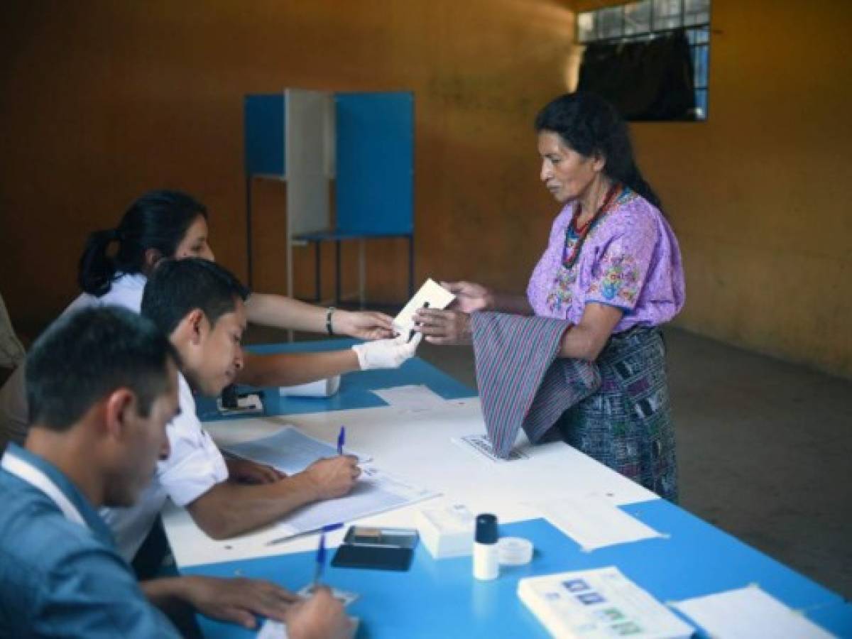 Guatemala: cerraron urnas en segunda vuelta de elección presidencial