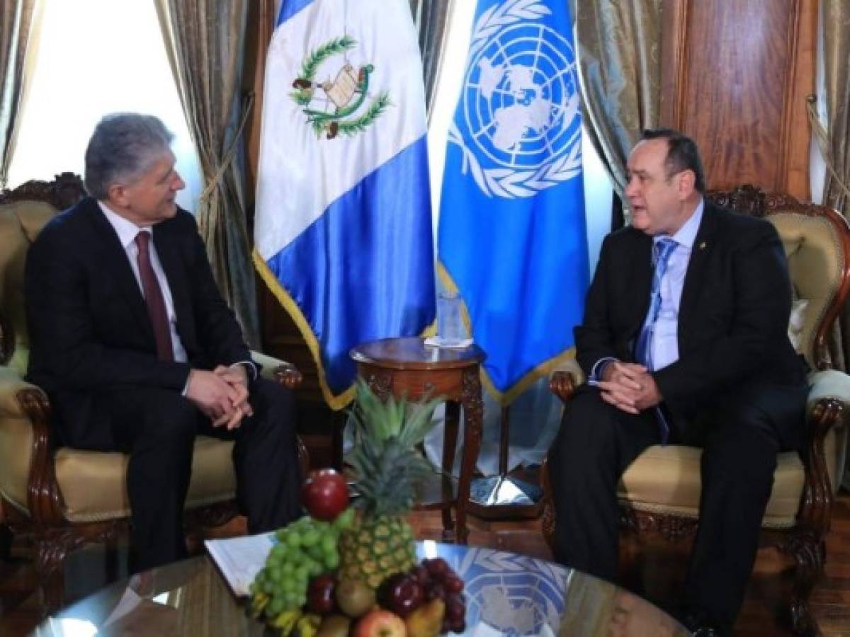 Guatemala pide ayuda a la ONU para reducir la desnutrición