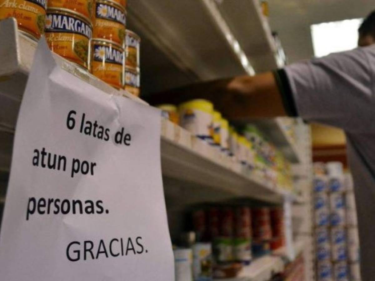 Denuncian riesgo de crisis alimentaria en Venezuela