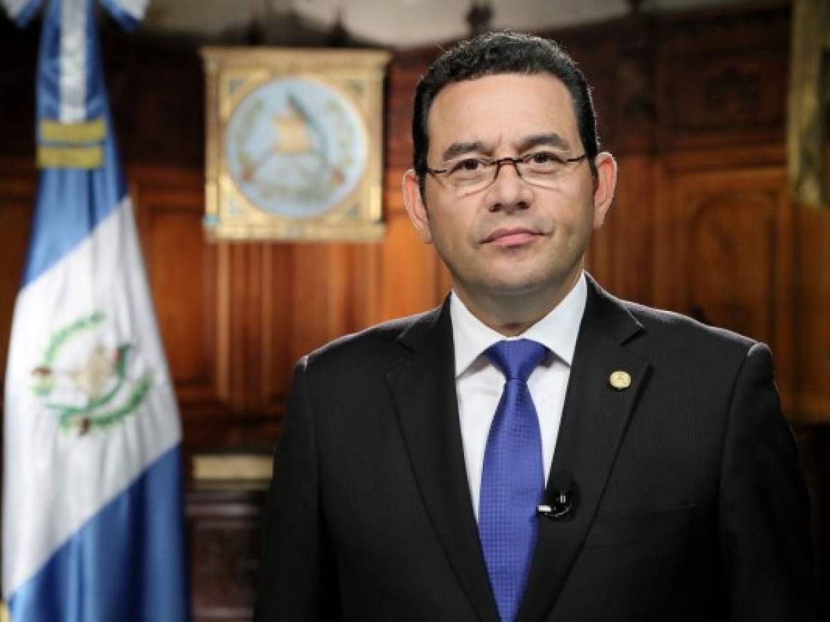 'No hay paso atrás', dice presidente de Guatemala sobre embajada en Jerusalén