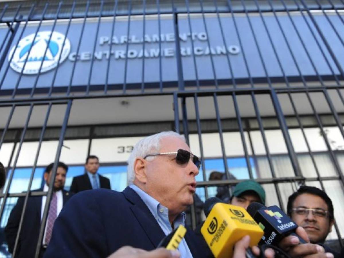 ONGs piden expulsión del expresidente panameño Martinelli del Parlacen