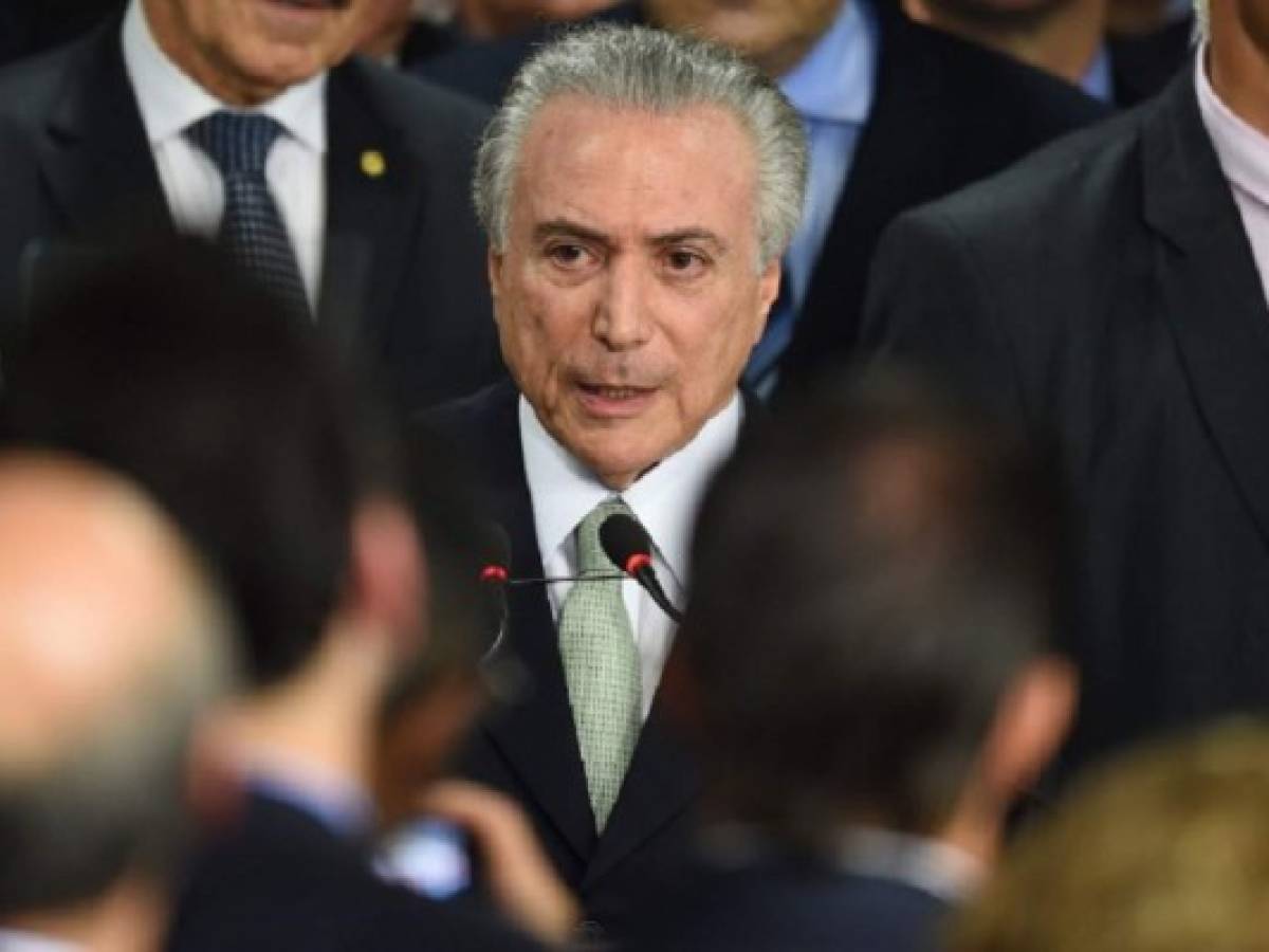 Temer tratará de sacar a Brasil de la crisis sin el respaldo de las urnas