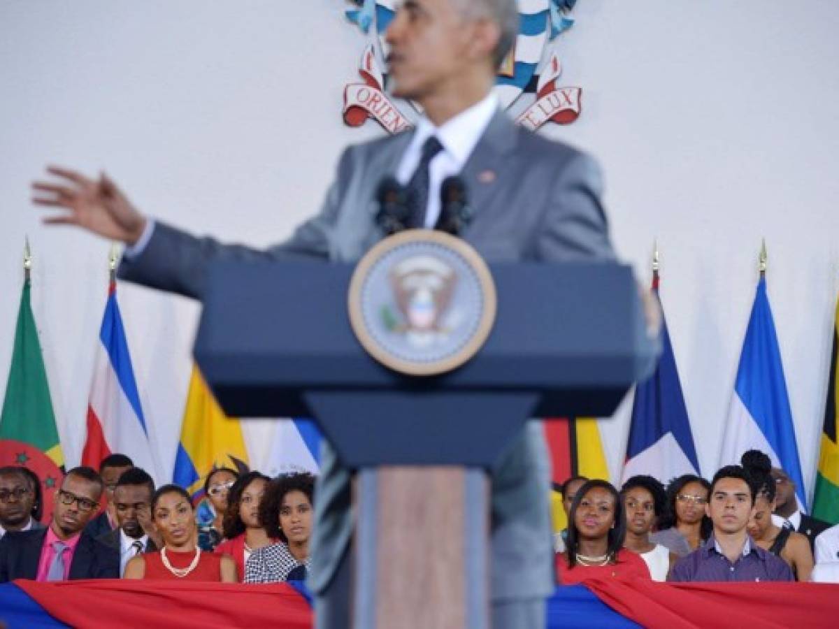 Obama ofrece cooperación energética a líderes del Caribe