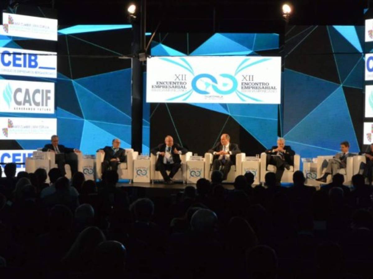 Empresarios iberoamericanos en Guatemala debaten sobre grandes retos