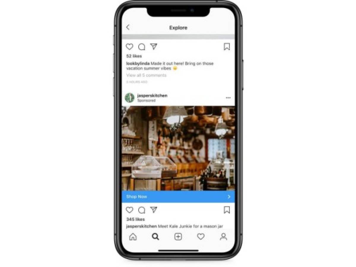 Facebook puede ganar US$1.000 millones con Instagram Explore