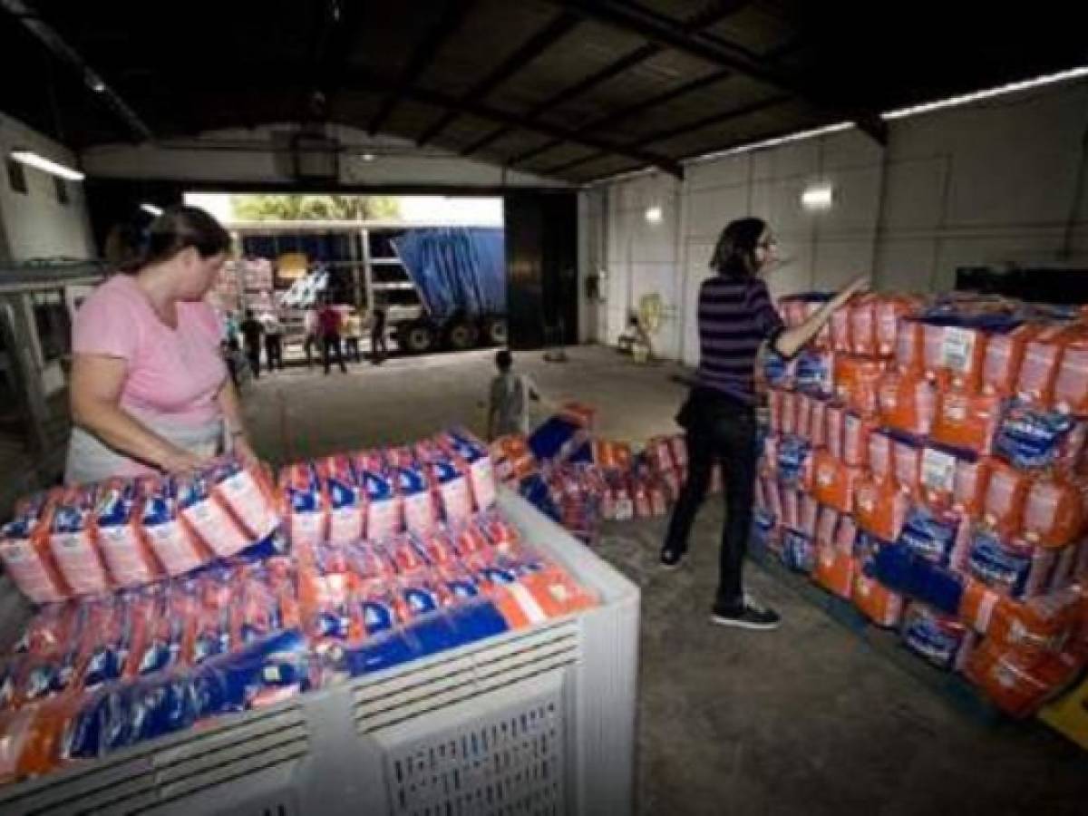 Bancos de alimentos surten a 107.000 centroamericanos al día