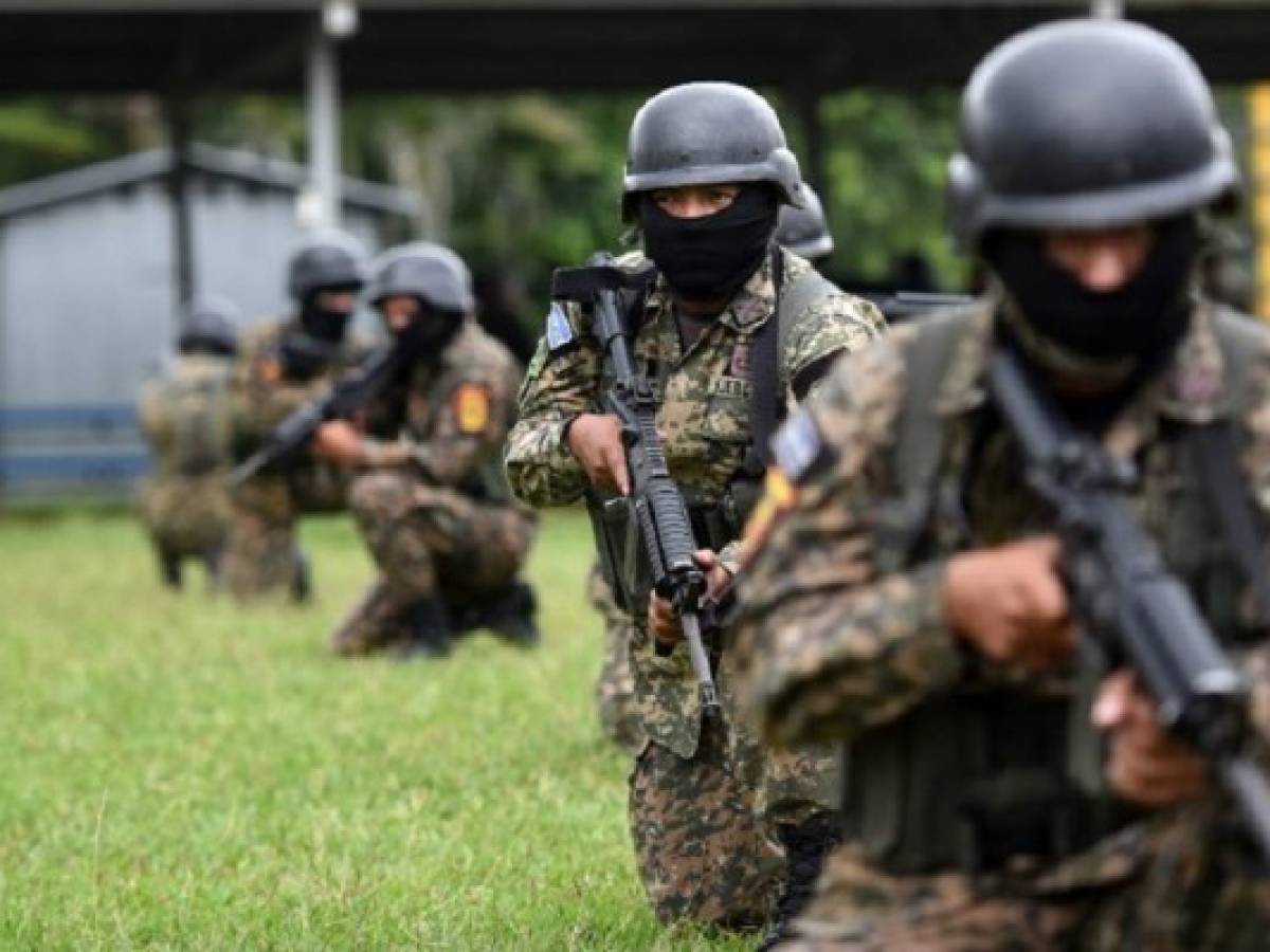 Batallones élite listos para la guerra antipandillas en El Salvador