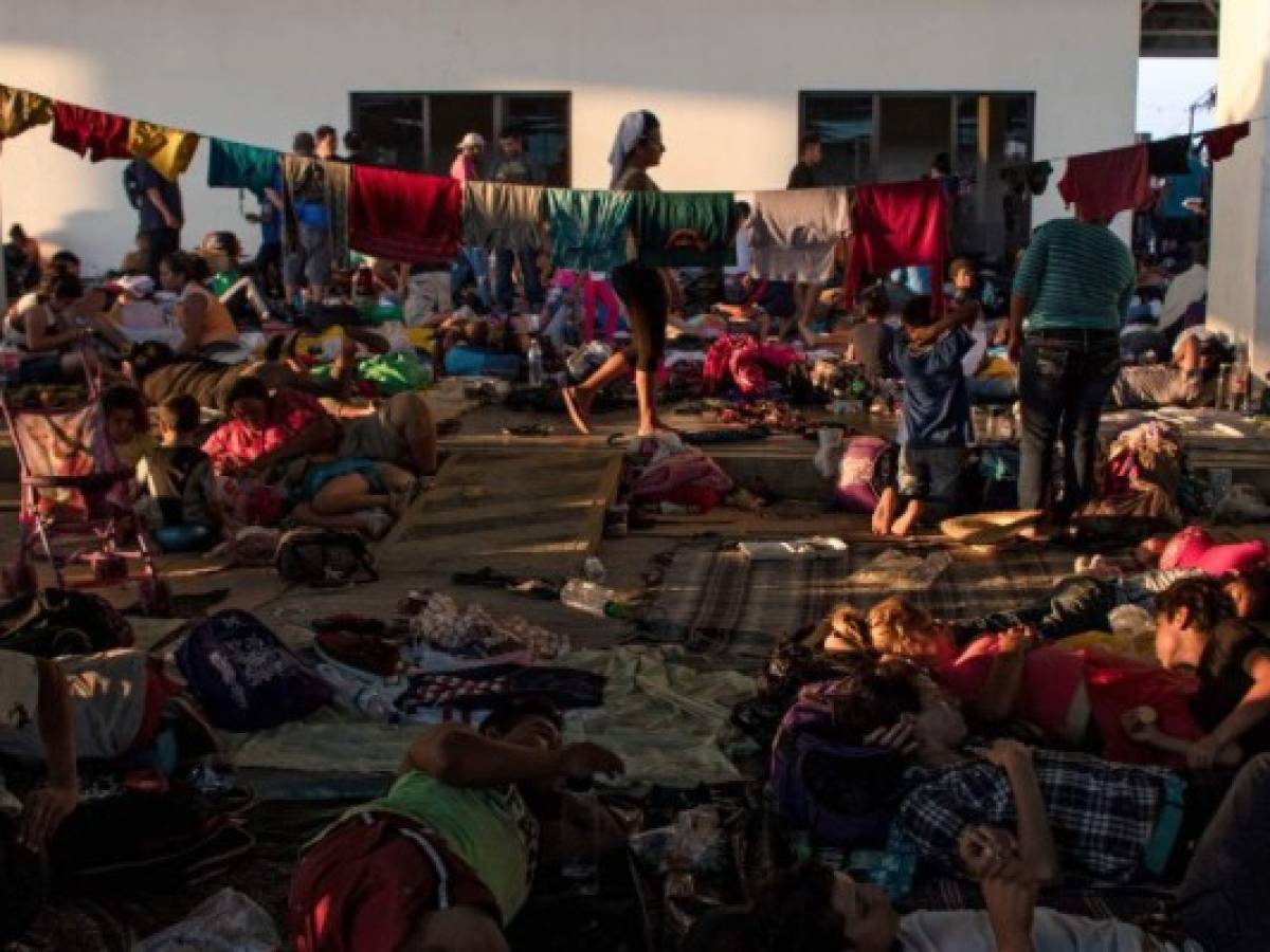 5.000 soldados esperan la caravana de migrantes en EEUU