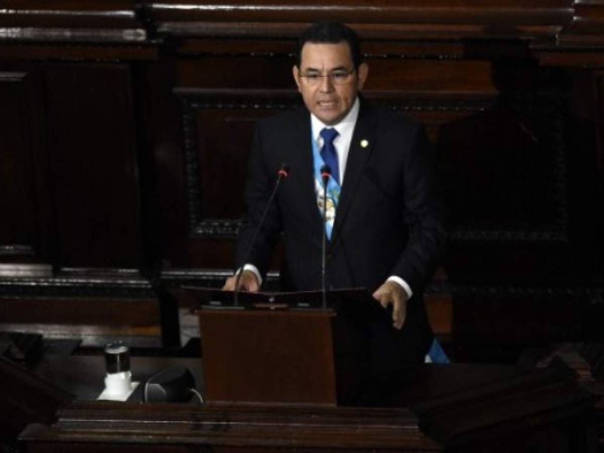 Jimmy Morales no defenderá al comisionado de Cicig