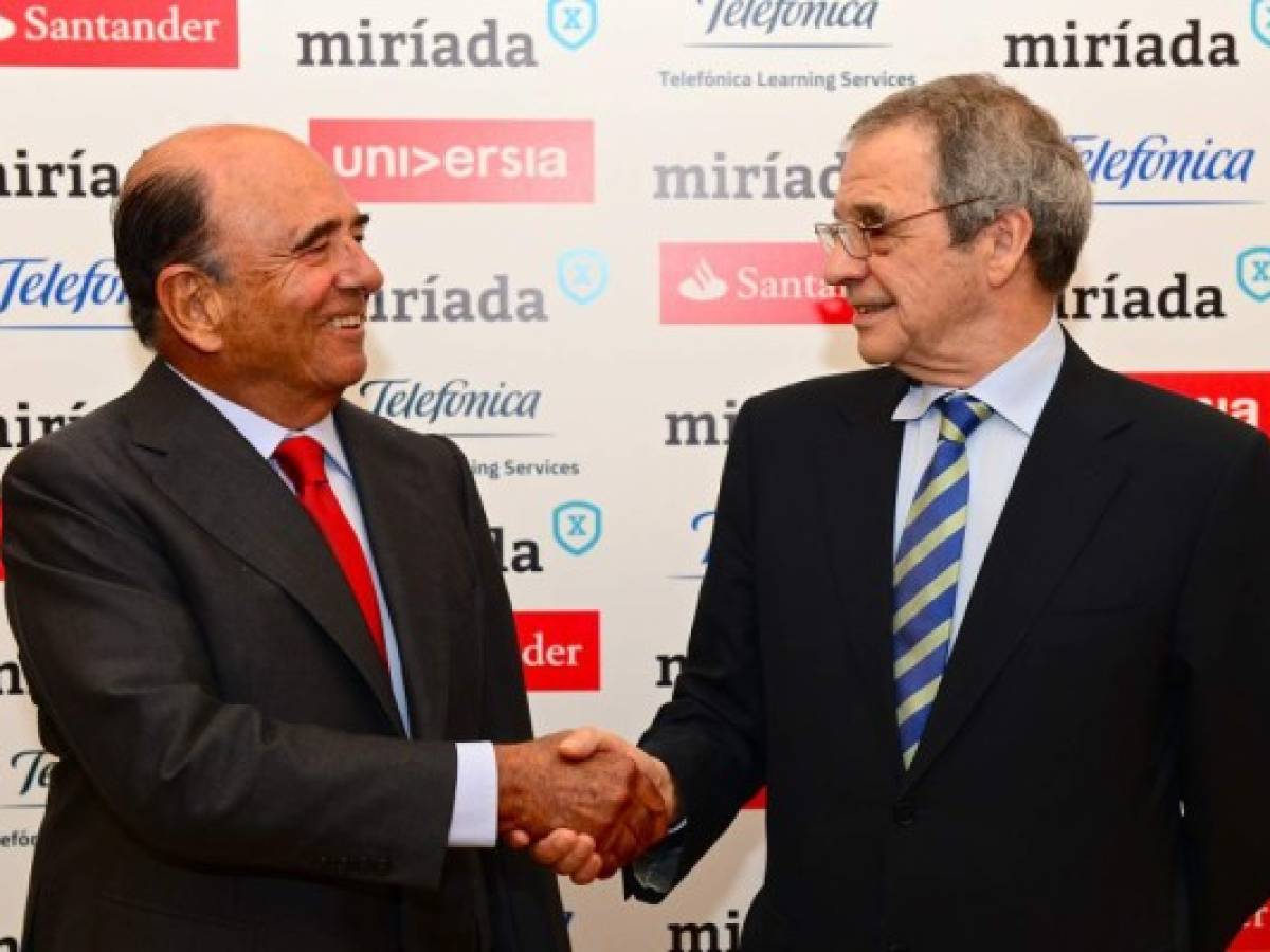 Telefónica y Banco Santander apunta a la educación superior gratis 