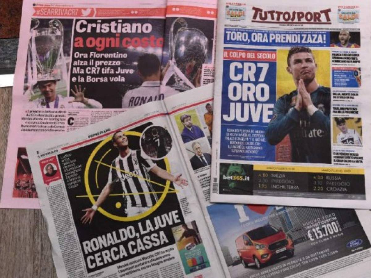 Cristiano Ronaldo se va del Madrid (y es el fichaje más caro del fútbol italiano)