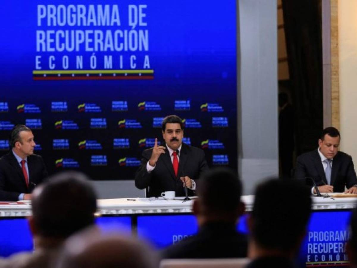 Venezuela: Maduro usa ejemplos de astros del fútbol para pedir a empresarios pagar impuestos