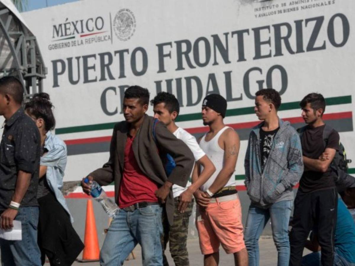 29.146 hondureños solicitaron refugio en México hasta noviembre