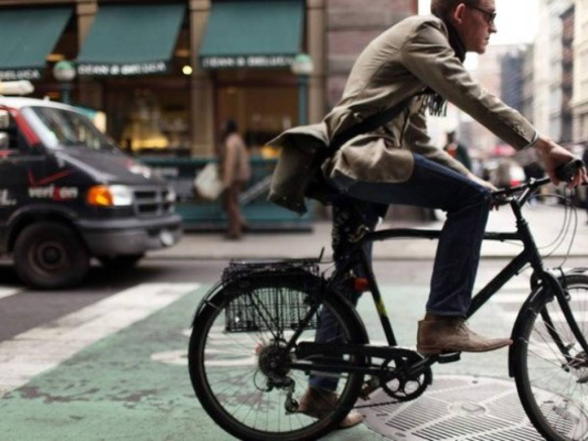 ¿Estrés laboral? Acuda al trabajo en bicicleta