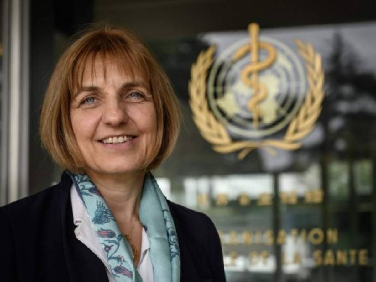 Director of Pandemic and Epidemic Diseases Department at the World Health Organization (WHO) Frenchwoman Sylvie Briand poses after an interview with AFP outside the UN agency's headquarters on May 12, 2020 in Geneva. - Briand said the UN agency was 'surprised' by the lack of preparedness of some countries to deal with the coronavirus epidemic. (Photo by Fabrice COFFRINI / AFP)