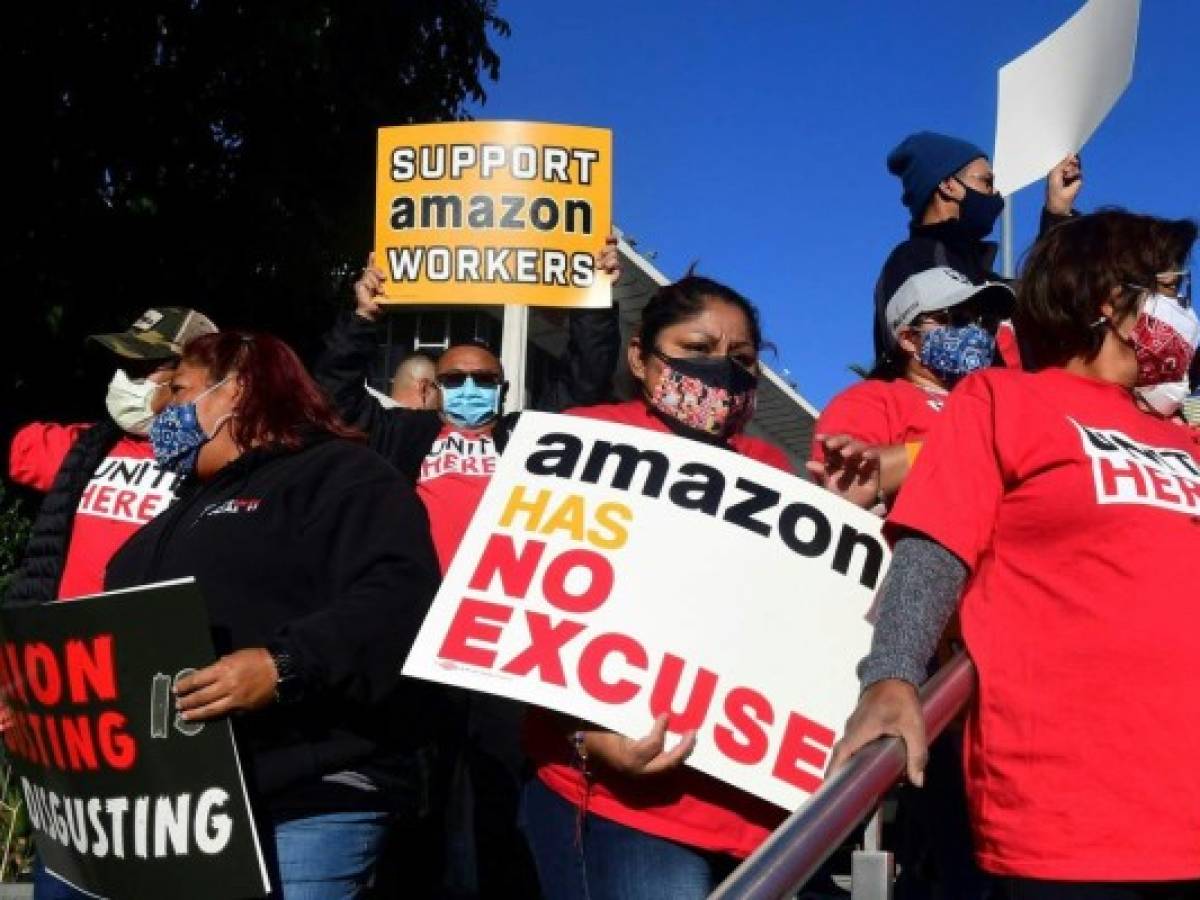 Votación histórica sobre primer sindicato de Amazon en EEUU llega a su fin