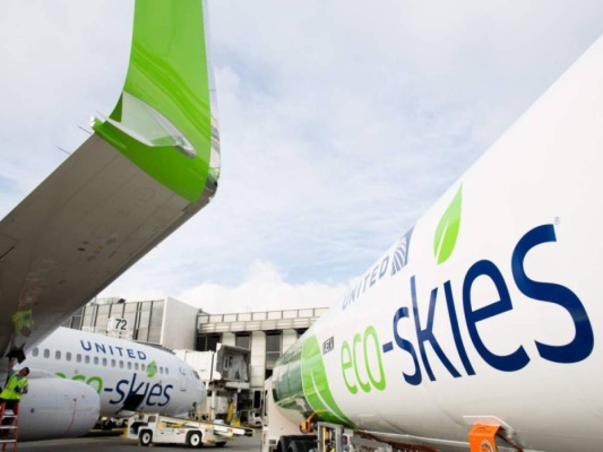 United Airlines fue nombrada como una de las compañías más ecológicas del mundo