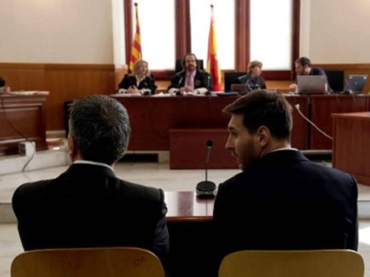 Leo Messi condenado a 21 meses de cárcel por fraude fiscal en España