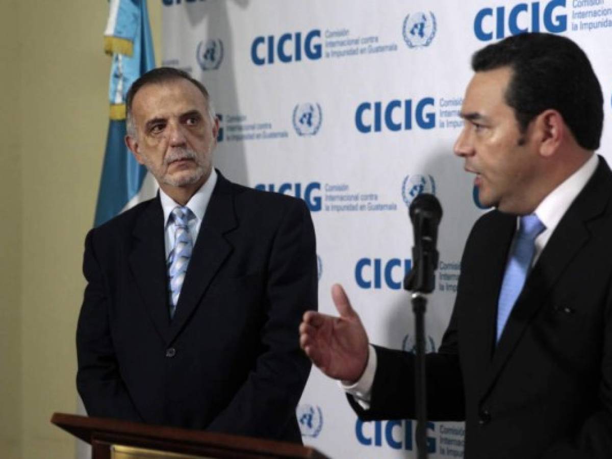 Canciller asegura que Jimmy Morales no pedirá remoción de Iván Velásquez
