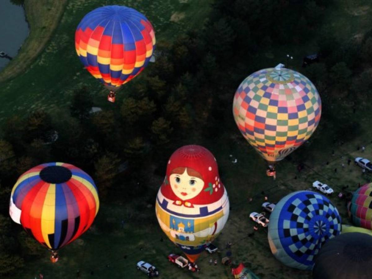 FOTOGALERÍA: Globos aerostáticos llenan de color el cielo en México