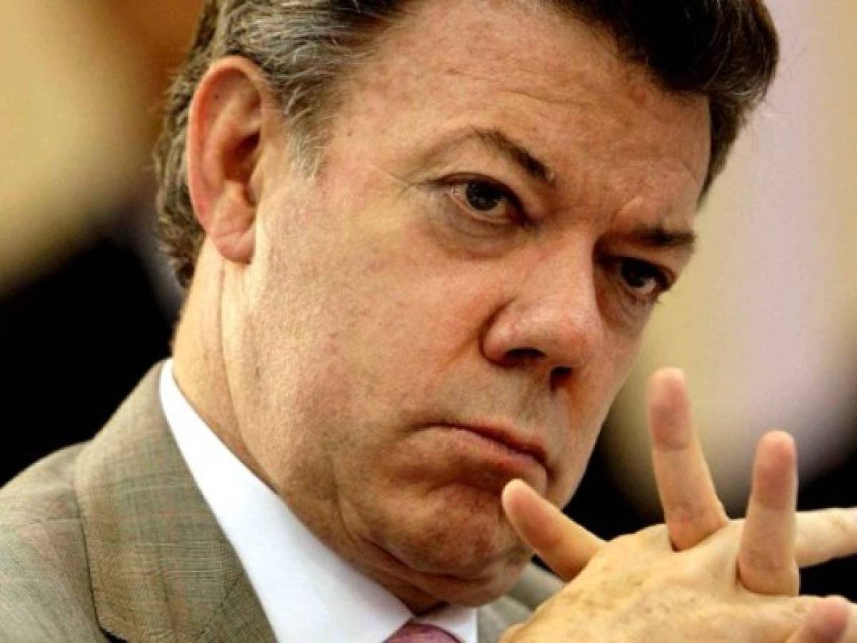 Santos conforme con reducción de 'Bacrim' (¿las exporta?)